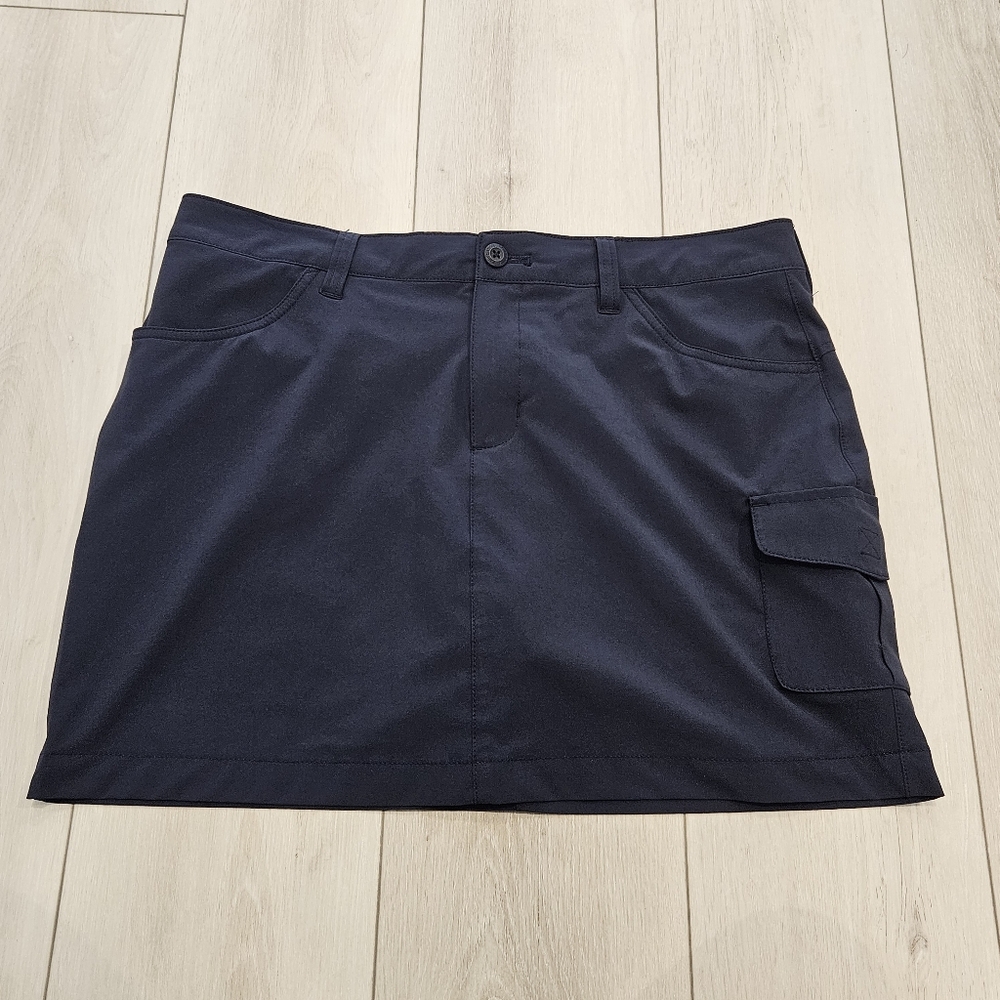 Eddie Bauer Travel Skort, Navy Blue, size 10